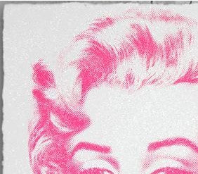Mr. Brainwash Diamond Girl Pink Edition xx/90 S/N Screenprint Poster