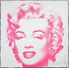 Mr. Brainwash - Diamond Girl Pink Edition xx/90 S/N Screenprint Poster