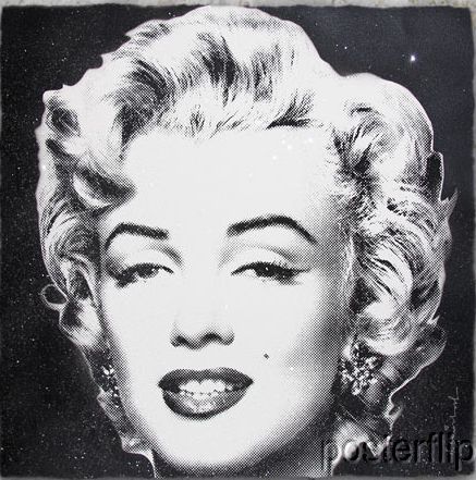 Mr. Brainwash - Bombshells - Marilyn Monroe Edition of 50 S/N/Thumbprinted xx/50