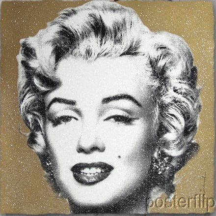 Mr. Brainwash Bombshells - Marilyn Monroe Edition of 50 S/N/Thumbprinted xx/50