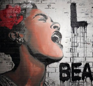 Mr. Brainwash Billie is Beautiful Poster Screenprint S/N ed. of 105