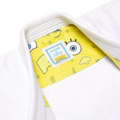 ALBINO & PRETO A&P B73 SPONGEBOB KIMONO KIDS GI Jiu Jitsu