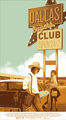 Dallas Buyers Club Mondo Numbered Matt Taylor  Print xx/325